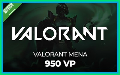 Valorant 950 VP (MENA)