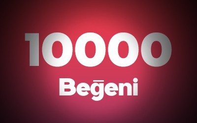 YouTube 10.000 Beğeni