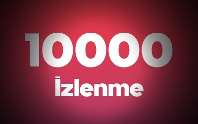 YouTube 10.000 İzlenme