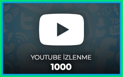 Youtube 1000 İzlenme