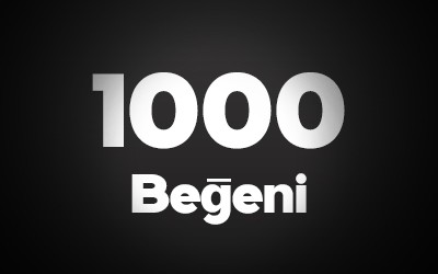 TikTok 1000 Beğeni