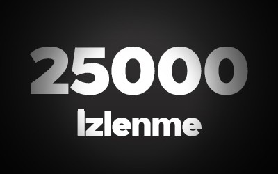 TikTok 25.000 İzlenme