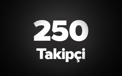 TikTok 250 Follower