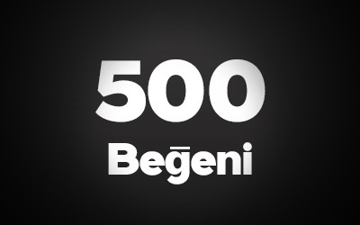 TikTok 500 Beğeni