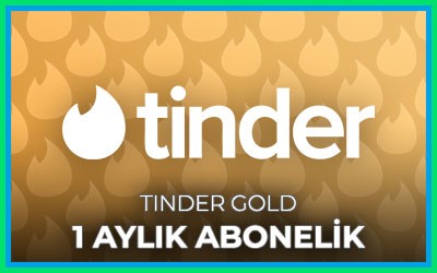 Tinder Gold 1 Aylık Abonelik