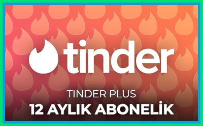 Tinder Plus 12 Aylık Abonelik