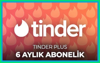 Tinder Plus 6 Aylık Abonelik