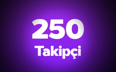 Twitch 250 Takipçi