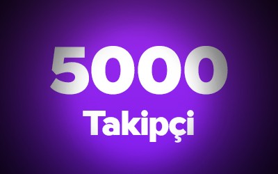 Twitch 5000 Takipçi