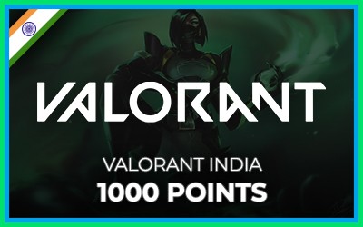 Valorant 1000 Points (India)