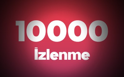 YouTube 10.000 İzlenme