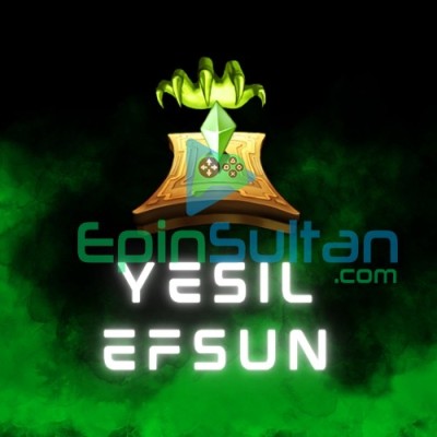 1100 adet yeşil efsun nesnesi