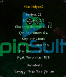 15 10 5 1k HP ALTIN KOLYE