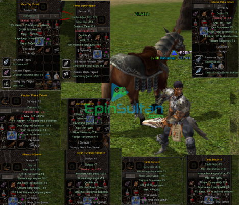 50 LVL Bedensel Asker At - 45 LVL Şaman ile birlikte İTEMLİ SATIŞ