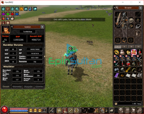 51 LEVEL SAVAŞÇI HAVA G5 40+37 LEVEL İKİ ŞAMANLA BİRLİKTE HEDİYE