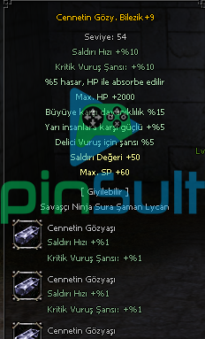 +9 Cennet Bilezik