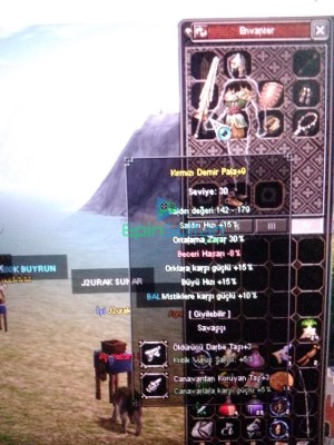 +9 KIRMIZI DEMİR PALA