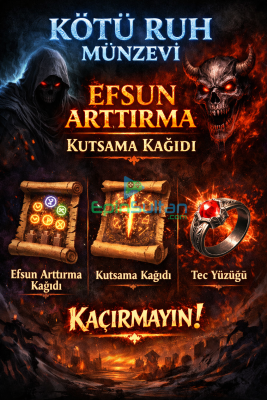 EFSUN KÜRE KUTSAMA ARTTIRMA VB PM LÜTFEN