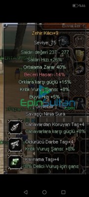 ELS METİN2 ZEHİRLERİ