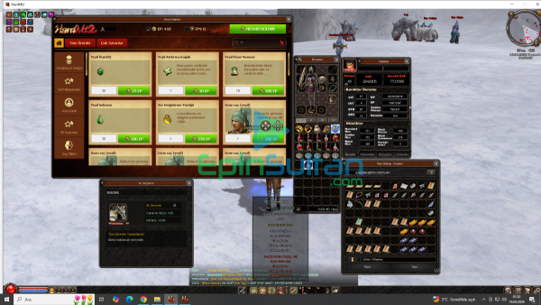 HARD MT2 45 LEVEL HAVA G FULL İTEMLİ BEDENSEL YANINDA EVLİ 32 ŞAMAN 1 HAFTADA PARASINI CIKARMA GRNTİ