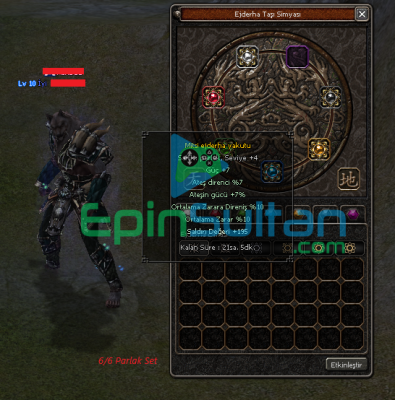 Marmarada Şampiyon 10 level Lycan 66 Mitsi Parlak Setli