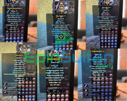 Metin 2 TR zephyr sunucusu 105 level full+full sura 88 şaman 42 savaşçı Tek hesap 3 id