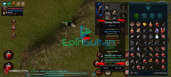 Metin2 tuva mobile hesap
