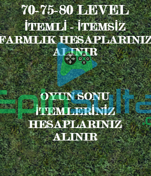 oyun sonu hesaplarınız alınır